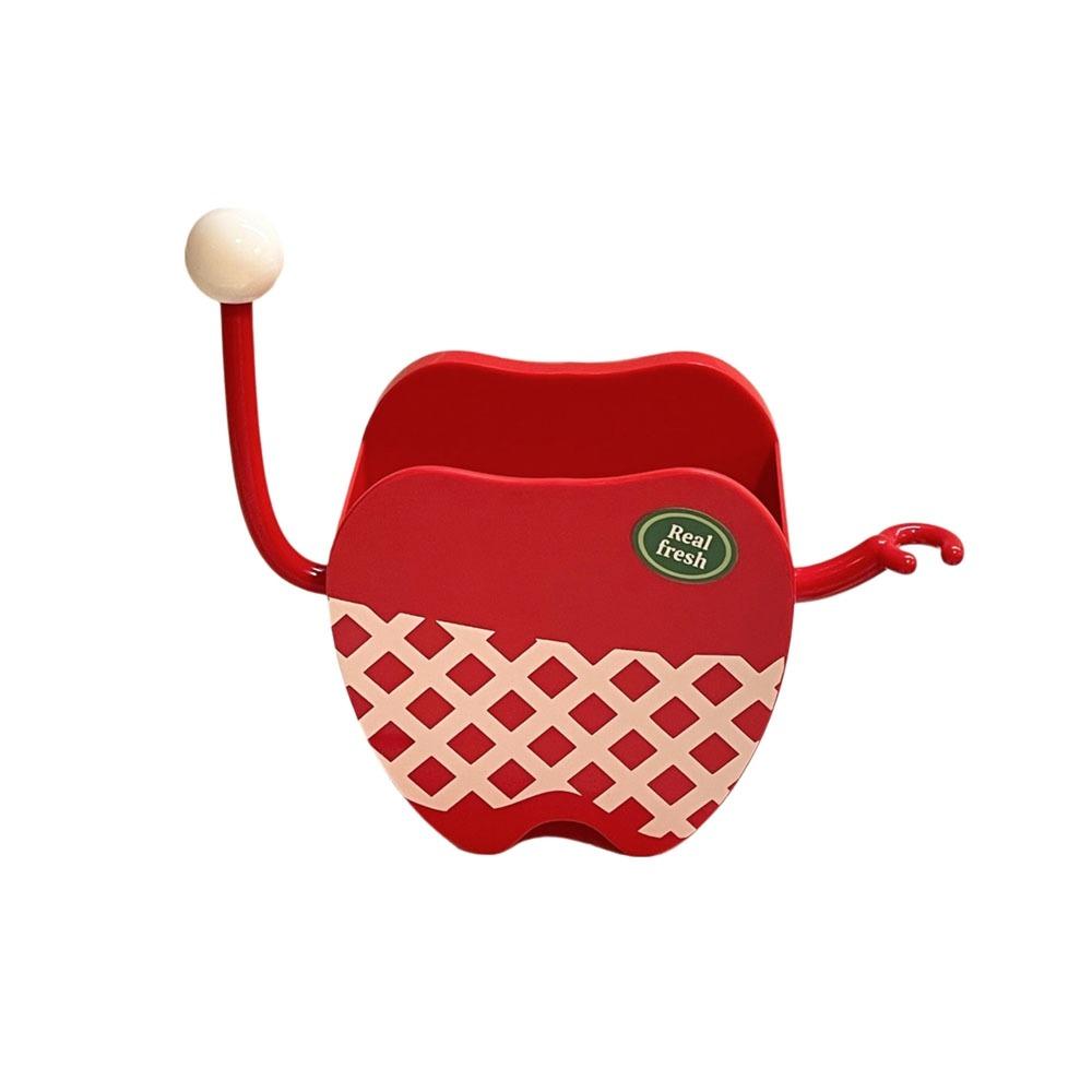 Tooth Shape Toothbrush Holder Plastic Sundry Storage Box Cute Bathroom Shelf  Kitchen