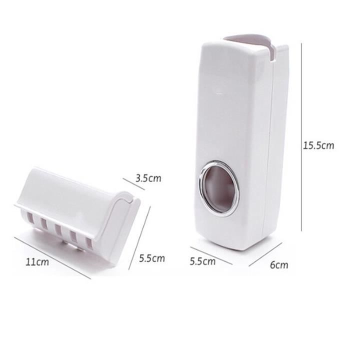Distributeur automatique dentifrice support de 5 brosse de dents salle de bain