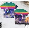Neues Klassisches Scorpions Rockband 3D Druck T-Shirts Herren Damen Hip Hop Kurzarm T-Shirt Sommer Übergroß Streetwear Oberteile