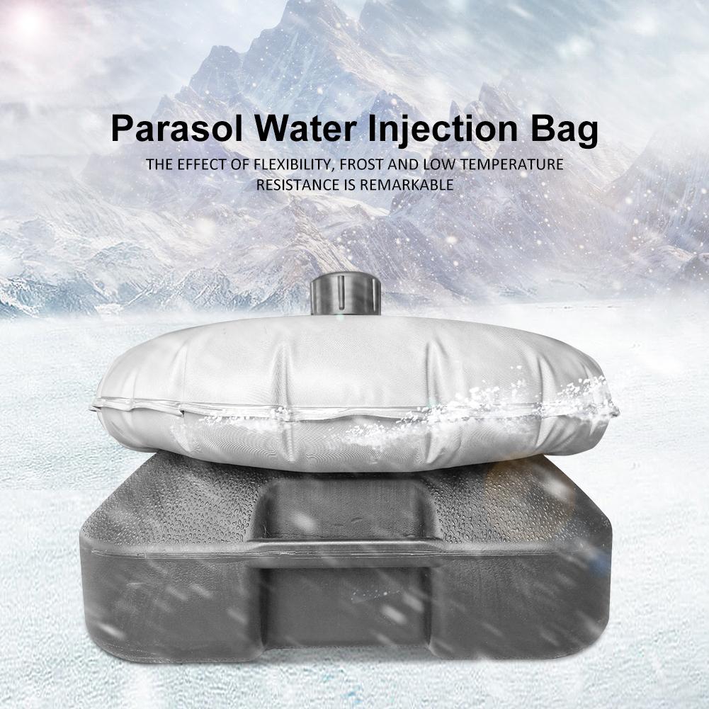 Outdoor Awnings Water Injection Bag Base Filled Holder Parasol Cross Tripod Windproof Flagpole Seat Counterweight Base tools China Mainland