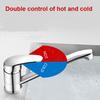 Zinc alloy Kitchen Sink Faucet Bathroom Basin Faucet Hot Cold Wash Mixer Crane Tap 360 Rotation Sink Faucets Single Handle