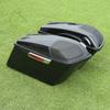 Motorcycle Hard Saddle Bags 5x7" Speaker Lid For Harley Touring Road King Street Glide 2014-2024