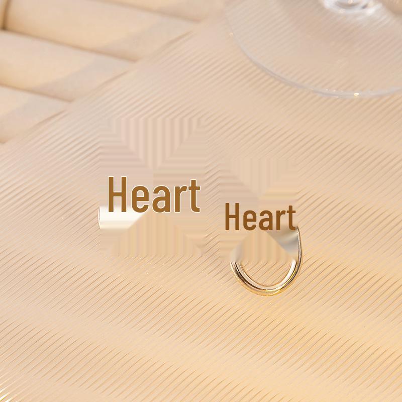 

Европейские Ретро Минималистичные Геометрические Серьги-Кольца - Дизайн Металлической Оправы Двойного Слоя