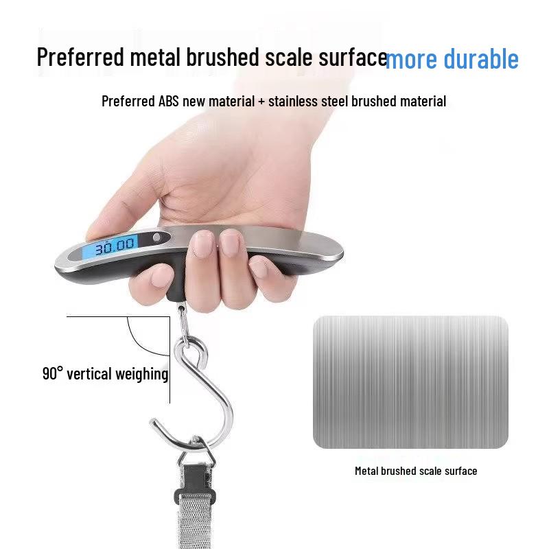 High-Precision Portable Electronic Scale for Home, Luggage, Fish, and Express Weighing