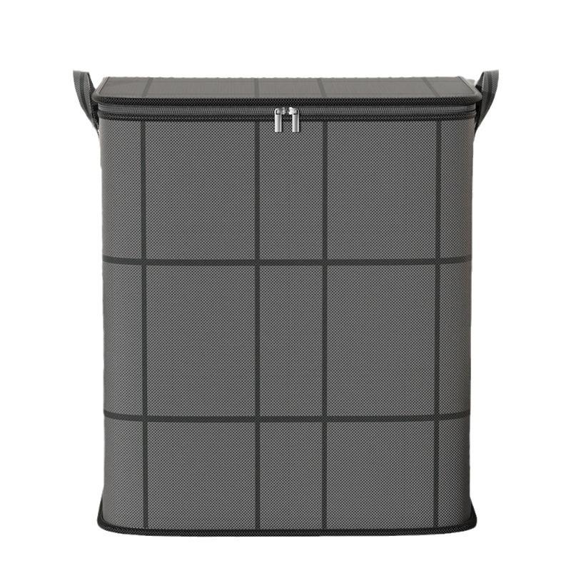 Quilt Storage Bag Clothes Quilt Finishing Bag Black Woven Bag Super-capacity Moving Packaging Artifact