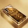 Sparkling Gold Diamond Pattern Glass Phone Case Suitable for Samsung Galaxy S26 S25 S24 S22 S21 S20 FE/Ultra/Plus Anti Drop Case