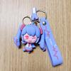 Hatsune Miku Kreslená dívka PVC Klíčenka Figurka – Roztomilý přívěsek na batoh a malý dárek