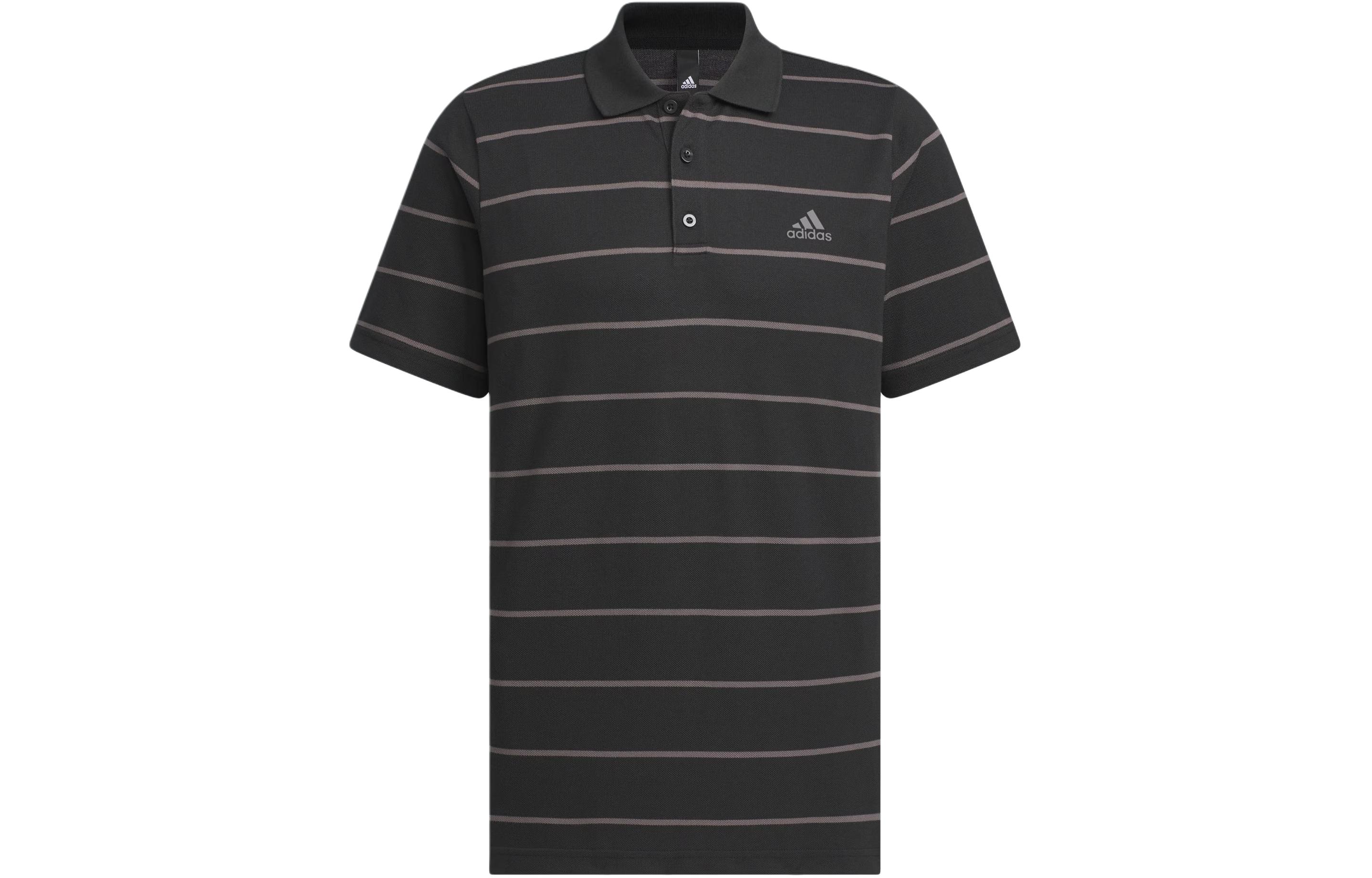 Adidas Future Icons Stripe Polo Shirt Polo Shirt Men s Black IT3920 M
