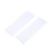 Stainless Steel Cake Scraper Double Sided Patterned Stripe Edge Cake Decorating Comb Smoother Scraper Pastry Cutter