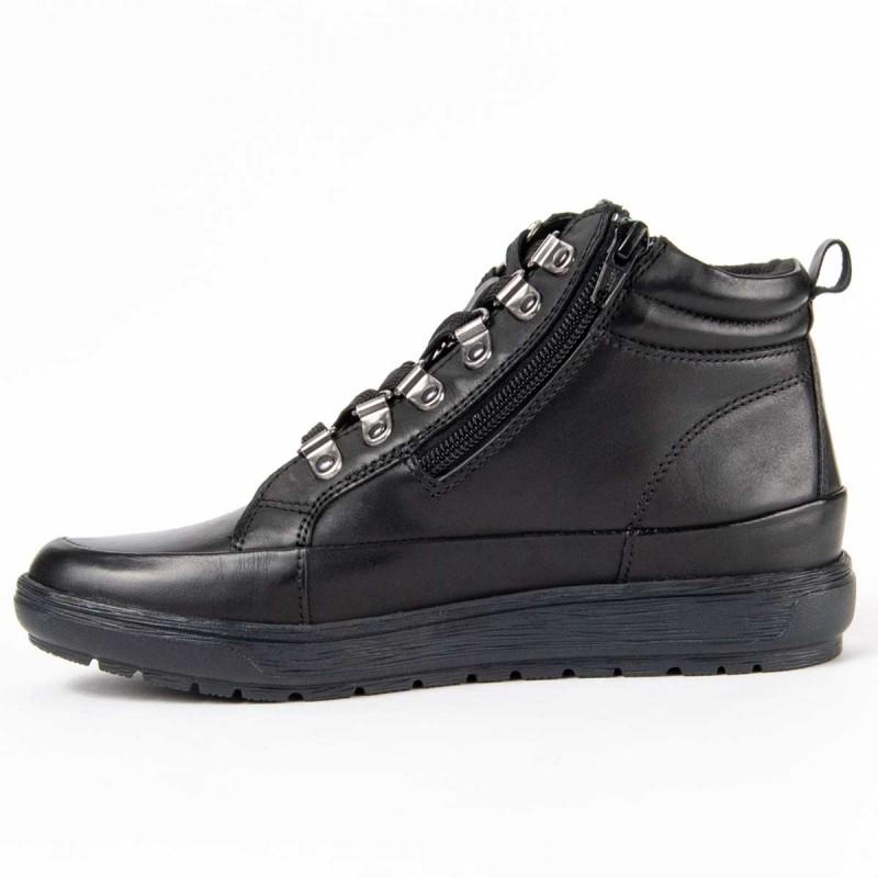 Botín Casual De Piel Para Mujer.  Purapiel  Botilina2  99465