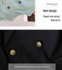 Korean-Style Plus Size Pleated Skirt Suit with Irregular Collar Top