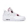 Air 4 Retro Red Metallic Unisexové tenisky Bílá Univerzitní-červená Metalická-stříbrná CT8527-112