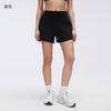 Sports casual shorts women's summer high waist loose running three-point pants training fitness yoga shorts D