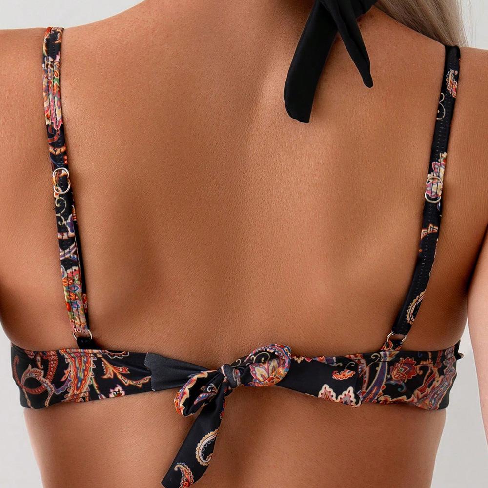 European & American Hot-Selling Sexy Two-Piece Bikini for Women - High-End Beach Swimwear
