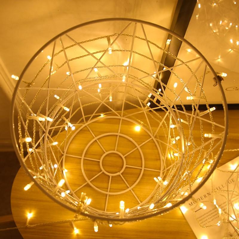 Outdoor LED String Lights Garland 10M Waterproof Fairy Light Festoon Lamp Wedding Party Holiday Gardening Decoration Light