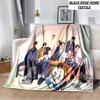 Manta con estampado de Arte de moda KPOP stray-kids Idol, sof de sala de estar, manta de felpa suave para dormir, Sbana de
