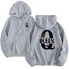 Men's Cross-Border Fashion Print Fleece Hoodie - Autumn Winter Warm Casual Jacket