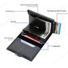 RFID Men's Anti-Theft Multi-Card Aluminum Card Holder