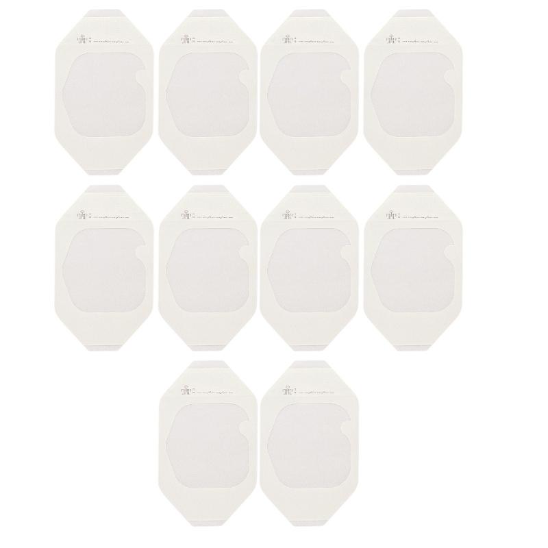 Adhesive Clear Bandages Transparent Film Dressing Breathable 6x7cm Waterproof Dressing 10 Pieces 1 белый