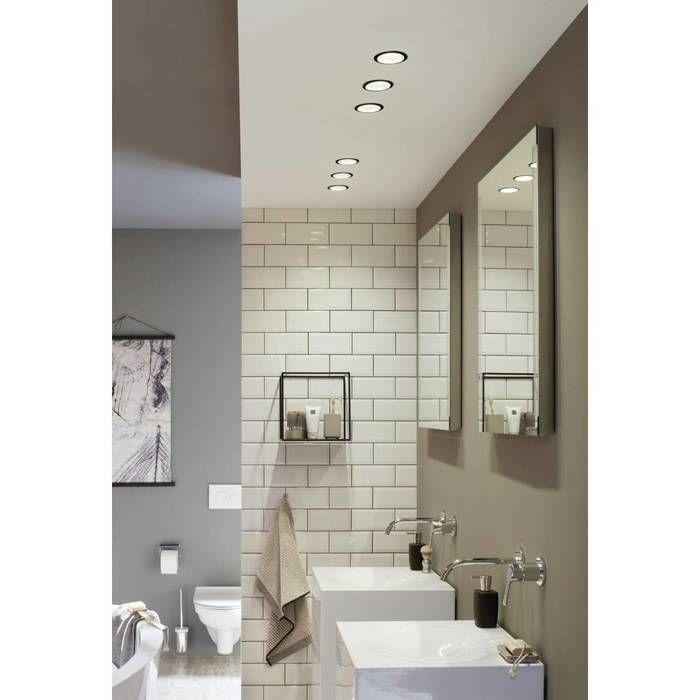 Spot Encastrable - Paulmann - Cole - Noir/Argent mat - Intensité Variable - GU10