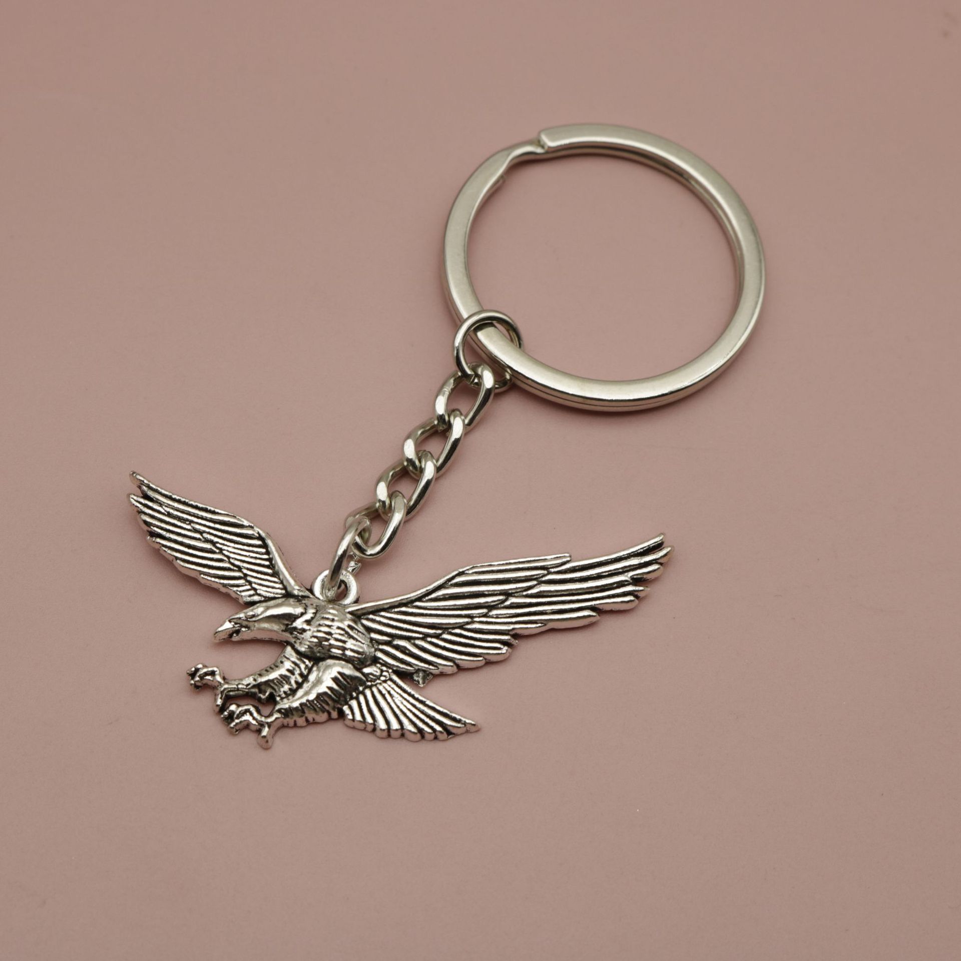 

Горячие продажи ювелирных изделий, простой кулон-брелок с изображением орла one size