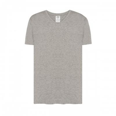 JHK Herren Urban Melange V-Ausschnitt T-Shirt