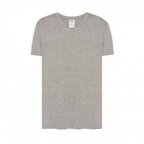 JHK Mens Urban Melange V Neck T-Shirt