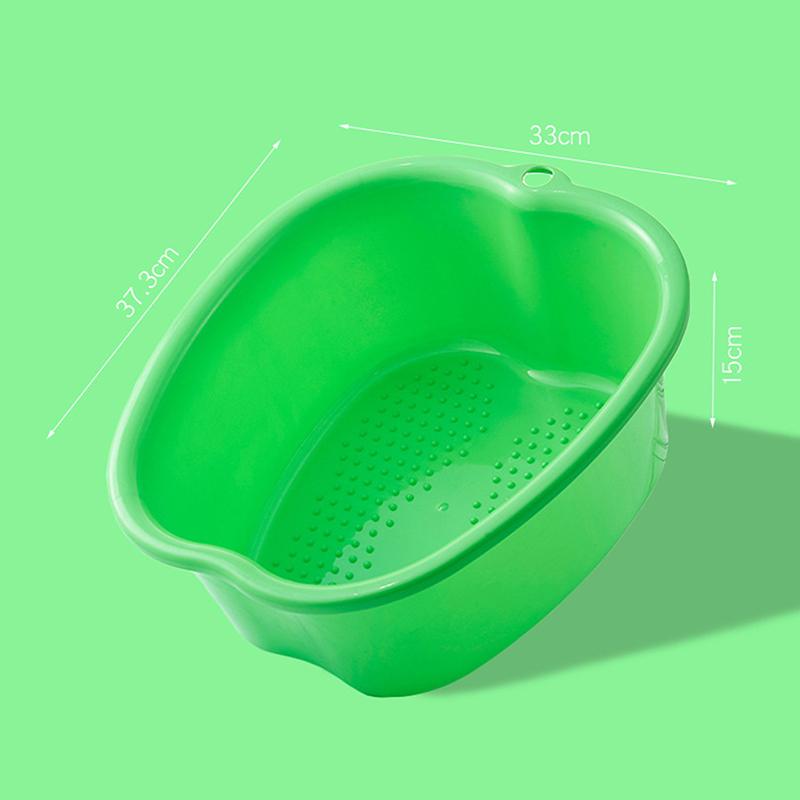 Velká vanička na nohy Silný pevný plast Velká lázeňská vanička na nohy Kbelík Namáčení nohou Detoxikační Pedikúra Masáž
