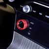 Für Genesis G80 RG3 2026 2026 2 Stück Aluminiumlegierung Klimaanlagen-Einstellknopf Zierring Abdeckung Innenraumzubehör