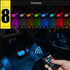 Universal Car RGB Ambient Lights LED Strip Interior Atmosphere Lamps 8 Colors Decorative Off Road 4x4 SUV Automobile Accessories