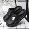 Summer men's shoes hole shoes wear sandals fashion thick-soled non-slip bag head cartoon soft-soled beach shoes