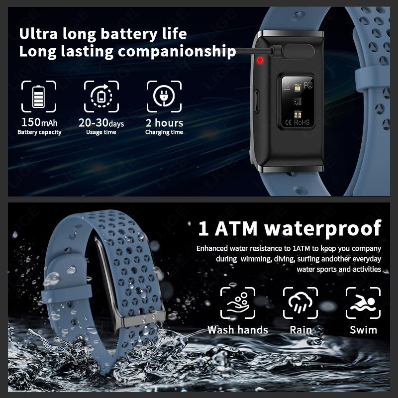 New Smart Watch Step Counting Multi Sports Mode Call Message Reminder Pography Remote Control Smartwatch Smart Band