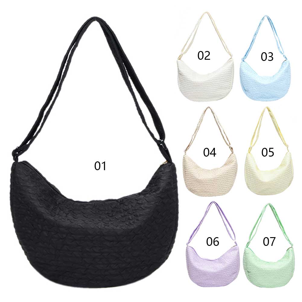 Crossbody Bag for Women with Adjustable Strap Crescent Bag Fresh Handbag Bum Bag