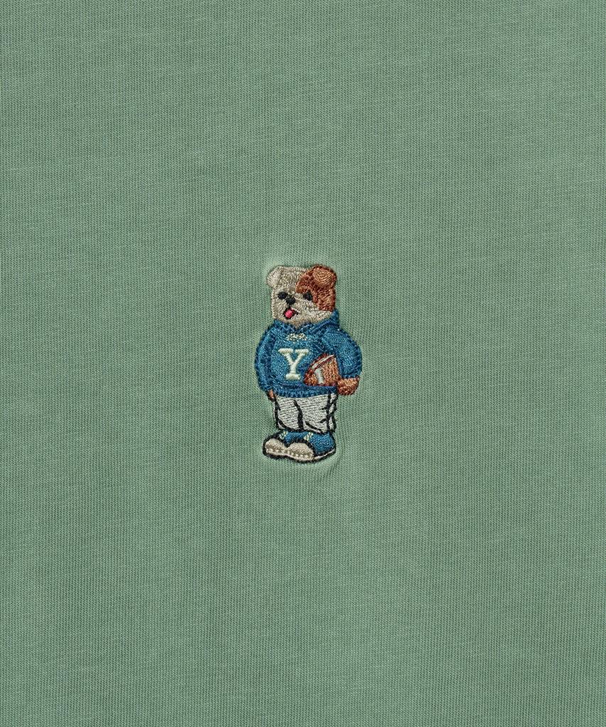 YALE Embroidery Dan Long Sleeve_Pigment Sage Green