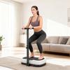 Vibration Plate, with Adjustable/Removable Handle, Preset Modes, 50 Speeds