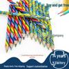 In-Stock Large Barrel 4-in-1 Rainbow Magic Colored Pencils with Thick Core.