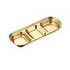 304 Stainless Steel Multi-Compartment Dipping Dish