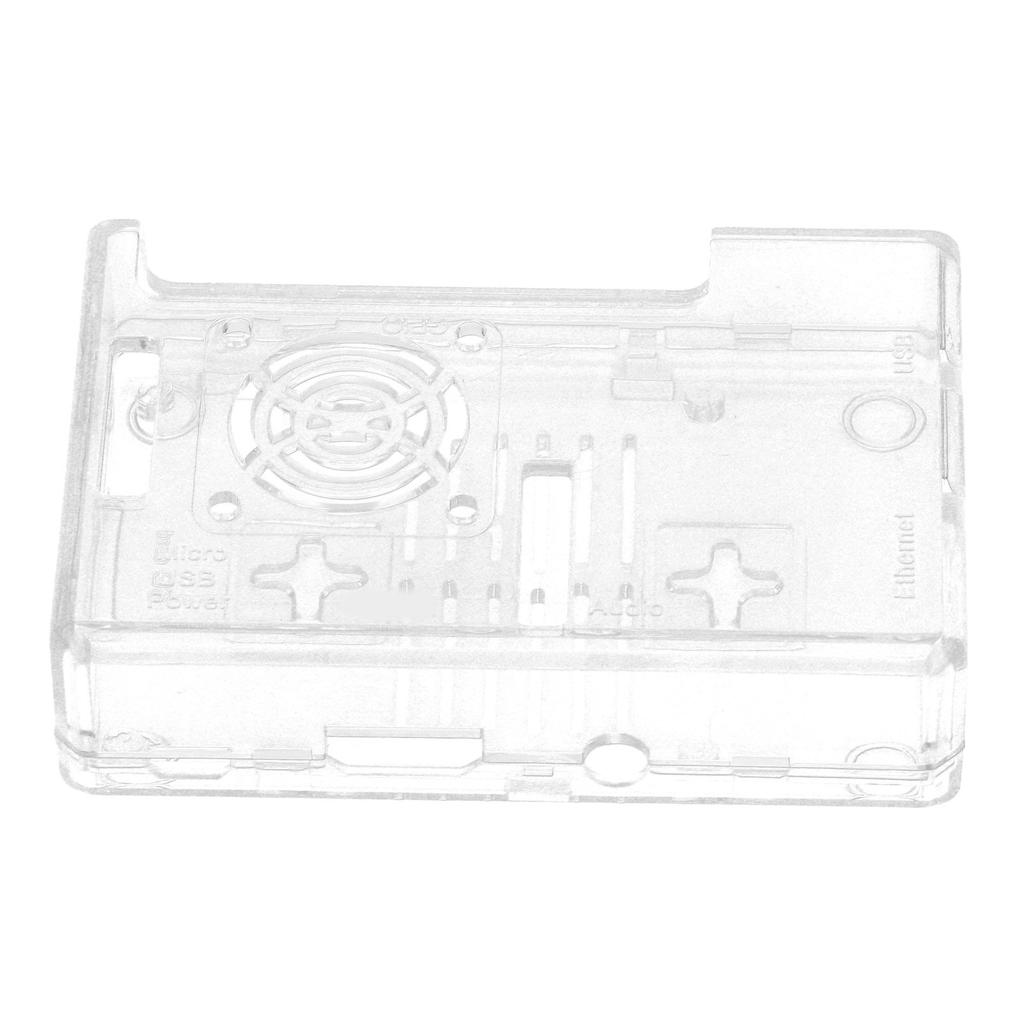 Transparentes Gehäuse für Raspberry Pi ABS-Abdeckung Schutzhülle Klare Gehäusehülle für Raspberry Pi 3
