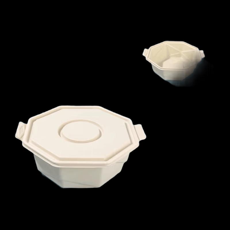 Eco-Friendly Disposable Corn Starch Food Container