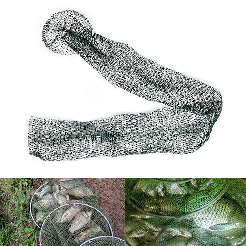 Fishing Net Trap Fishing Mesh Folding Fish Bag Small Fishing Tackle Mesh Bag