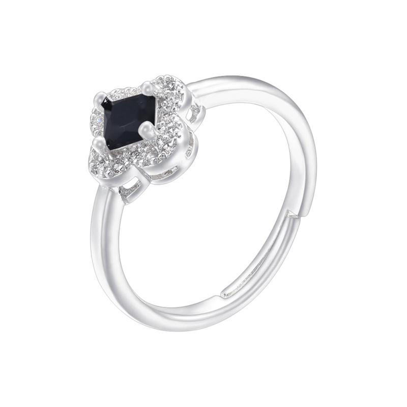 

Elegant Cubic Zirconia Flowers Ring 18K Gold Plated Brass Adjustable Band for Women Ideal for Daily Wear Weddings & Anniversary resizable