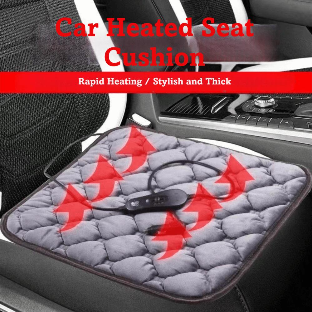 Adjustable Heat Heated Car Seat Cushion 24V Power Car Heating Warm Pad  Winter Season