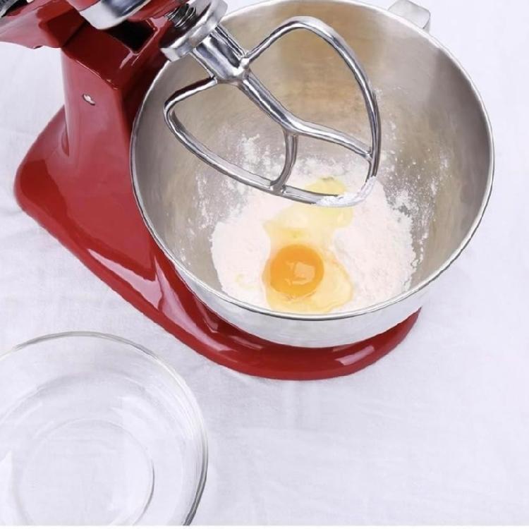 Dishwasher Safe Stainless Steel Beater Replacement for 4.5-5QT Stand Mixer Attachment Dishwasher Safe Accessories