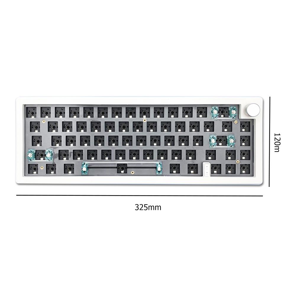 

Комплект прокладок для механической клавиатуры GMK67 с подсветкой RGB Type-C, возможностью горячей замены, беспроводной Bluetooth 2.4G, 3 режима, настраиваемая клавиатура
