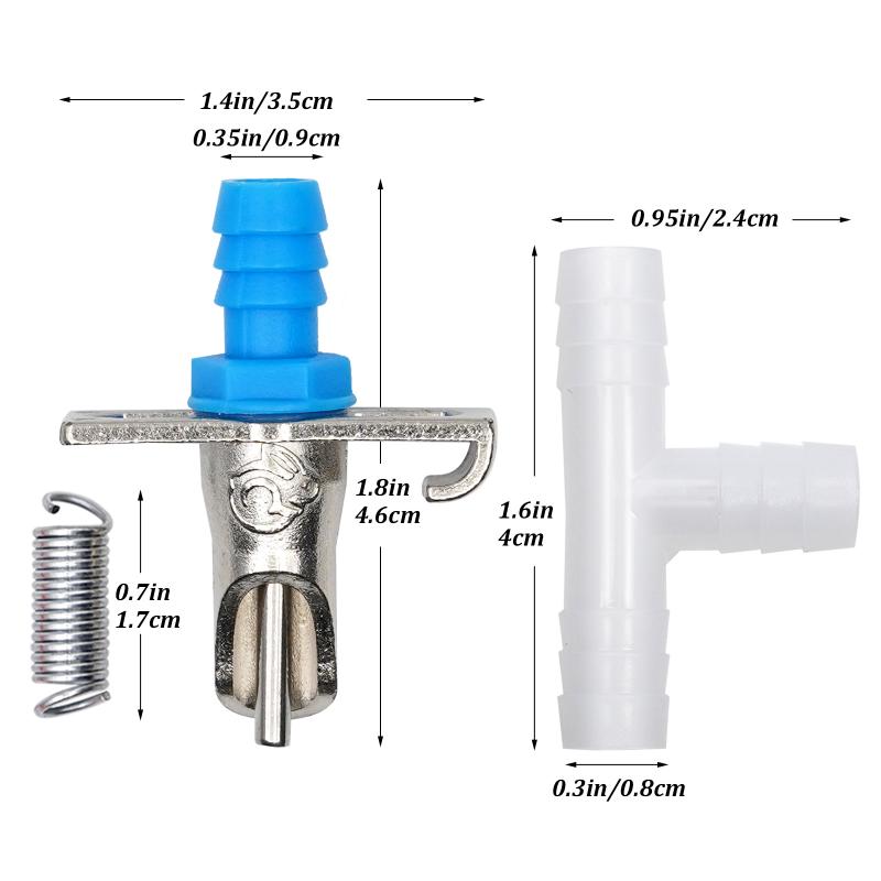10/15/20Pcs Rabbit Automatic Nipple Water Feeder for Rodents Waterer Rabbit Nipple Drinking Tools Nipple Drinkers for Rabbits