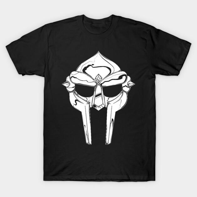Asian Size Cotton Unisex Tshirt Print T-shirt Mf Doom Mask T-shirt No-Cut Print Regular Fit