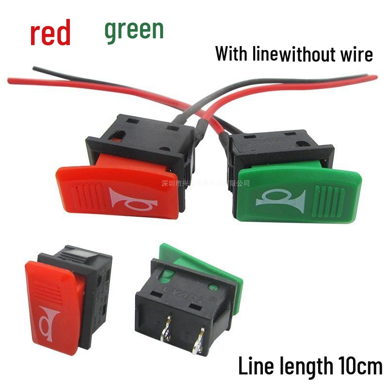 Electric Vehicle Self-Resetting Horn Switch for Three-Wheeled Motorcycles
