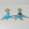 1/2Pcs 3D Printed Squid Figurine Movable Joints Simulated Octopus Stress Relief Articulated Sea Animal Fidget Toy Desktop Decoration Ornament