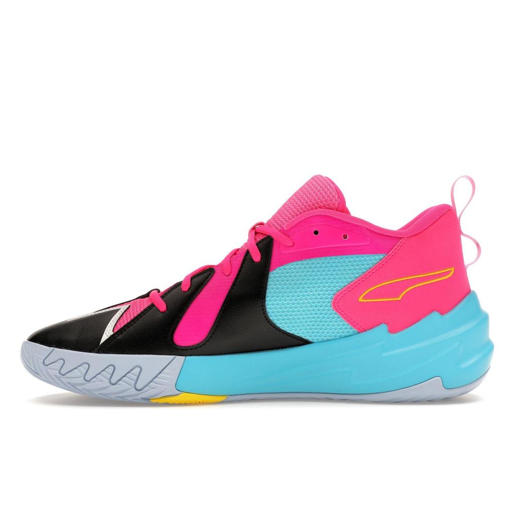Puma Scoot Zeros Northern Lights Men's Pink Blue Black Sneakers 309837-02