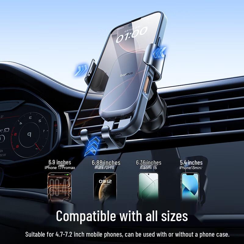 Baseus Schwerkraft Lüftungsschlitz Auto Handyhalterung